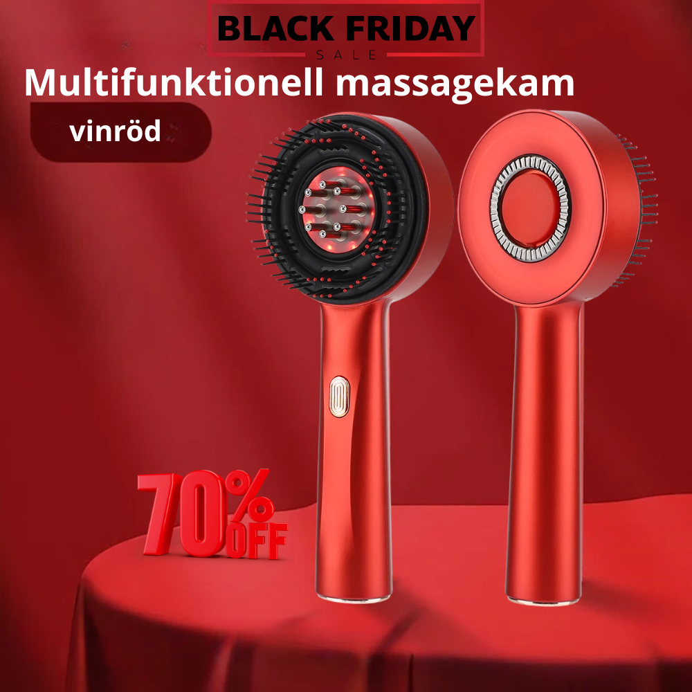 HairGlow pro | Hårväxt & Massageborste